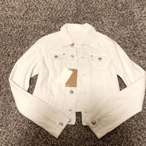 White H&M Jean Jacket